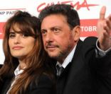 Emile Hirsch, Margaret Mazzantini, Penelope Cruz et Sergio Castellito au festival de Rome le 26 octobre 2011, pour le photocall de Venuto al mundo.