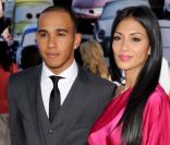 Lewis Hamilton et Nicole Scherzinger le 18 juin 2011 à Los Angeles<br />
