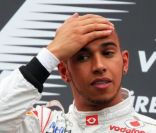 Lewis Hamilton le 24 juillet 2011 sur le circuit du Nuerburgring en Allemagne