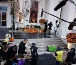Barack et Michelle Obama ont célébré Halloween à la Maison Blanche. Le 29 octobre 2011