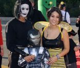 BooBoo Stewart et Fievel Stewart lors du 18e évènement annuel Dream Halloween Los Angeles au profit des enfants malades, organisé par Aids Foundation et Keep a Child Alive au Barker Hangar à Santa Monica le 29 octobre 2011