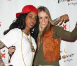 Holly Robinson Peete et Brooke Mueller lors du 18e évènement annuel Dream Halloween Los Angeles au profit des enfants malades, organisé par Aids Foundation et Keep a Child Alive au Barker Hangar à Santa Monica le 29 octobre 2011