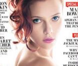 Scarlett Johansson en couverture du Vanity Fair du mois de décembre.