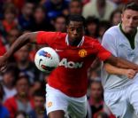 Patrice Evra le 5 août 2011 à Manchester