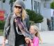 Heidi Klum dans les rues de Los Angeles accompagnée de son adorable fille