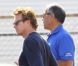 Simon Baker et Rebecca Rigg, le 30 octobre 2011 à Santa Monica