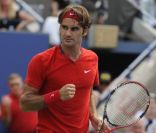 Roger Federer le 10 septembre 2011 lors de l'US Open de New York