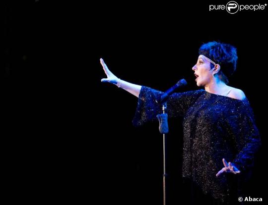 Liza Minnelli éblouissante sur scène