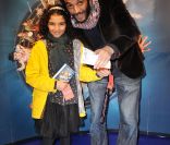 Ramzy et Ella lors de la générale de Corteo, le 8 novembre 2011.