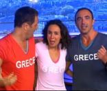 Arthur et Amelle Chahbi sont rejoints par Nikos Aliagas dans le pré-générique de Ce soir avec Arthur sur Comédie + à 22h35 le lundi 14 novembre 2011