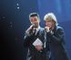 Ariel Wizman et Jean-Louis Aubert lors des Grands prix de la Sacem, au Casino de Paris, le 14 novembre 2011.
