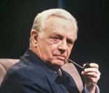 Pierre Dumayet à gauche lors de l'émission Libre Echange, en décembre 87