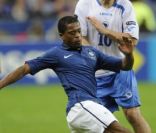 Patrice Evra le 11 octobre 2011 à Saint-Denis 