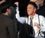 Sean Penn tourne The Gangster Squad à Los Angeles, le 17 novembre 2011<br />