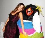 La féline Sofia Vergara à l'avant-première de Happy Feet 2 à Londres, le 20 novembre 2011