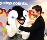 Elijah Wood pour l'avant-première de Happy Feet 2 à Londres, le 20 novembre 2011