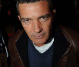 Antonio Banderas fait la promotion du Chat Potté, le 20 novembre 2011, à Paris.