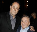 Jean Reno et Levon Sayan lors de l'avant-première du film The Lady à Paris le 22 novembre 2011