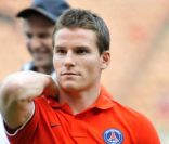 Kevin Gameiro le 25 août 2011 à Paris