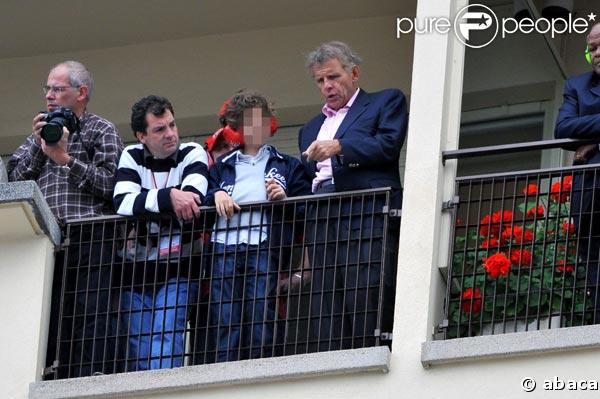 Patrick Poivre d'Arvor et son fils François