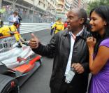 Nicole Scherzinger et le père de Lewis Hamilton, Anthony
