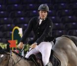 Benjamin Castaldi lors du coup d'envoi des Gucci Masters, à Villepinte, le 1er décembre 2011.