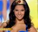 Les 33 Miss régionales (Miss Réunion) lors du défilé en maillot de bain Wonder Woman, samedi 3 décembre 2011, à Brest. Election de Miss France 2012