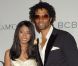 Eric Benet et sa fille India en 2007 