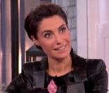 Alessandra Sublet, heureuse, dans C à Vous, sur France 5, le mardi 13 décembre 2011