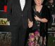 David Walliams et sa mère Kathleen sur le tapis rouge de la soirée A Night of Heroes pour les Sun Military Awards, à l'Imperial War Museum de Londres, le 19 décembre 2011.