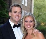 Fiançailles de Holly Branson et Fred Andrews, à Londres le 24 avril 2011.