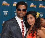 Eric Benet et sa femme Manuela Testolini en 2008