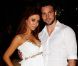 Una Healy des Saturdays et son fiancé le rugbyman international anglais Ben Foden en novembre 2011 : ils venaient alors d'apprendre que le bébé qu'ils attendent est une petite fille !