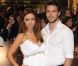 Una Healy et son fiancé le rugbyman international anglais Ben Foden en novembre 2011 : ils venaient alors d'apprendre que le bébé qu'ils attendent est une petite fille !