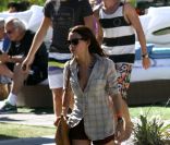 Tom Felton à Miami en vacances avec sa petite Jade Olivia le 28 décembre 2011