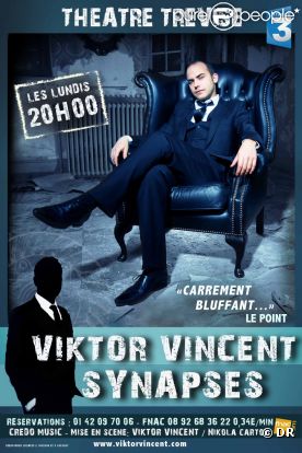 L'affiche du spectacle de Viktor Vincent