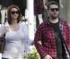 Jack Osbourne et sa fiancée Lisa Stelly enceinte à Los Angeles, le 3 janvier 2012 