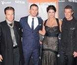 Ewan McGregor, Channing Tatum, Gina Carano et Antonio Banderas à l'avant-première de Haywire, le 5 janvier 2012 à Los Angeles.
