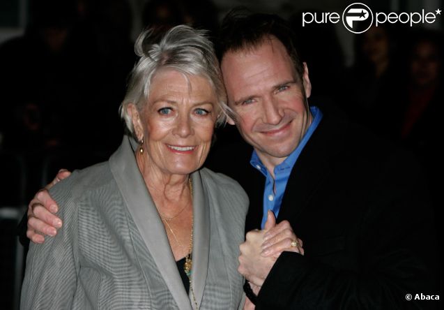 Vanessa Redgrave et Ralph Fiennes lors de l'avant-première du film Coriolan à Londres le 5 janvier 2012