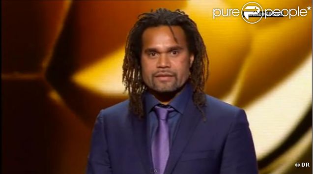 Christian Karembeu le 9 janvier 2012 à Zurich lors la cérémonie du Ballon d'Or