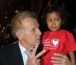 Patrick Poivre d'Arvor lors du gala mécénat chirurgie cardiaque au grand Hôtel à Paris, le 9 janvier 2012
