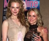 Naomi Watts et Nicole Kidman en novembre 2001 à Los Angeles.<br />