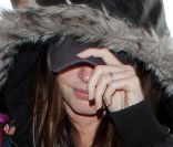 Cette actrice est prête à s\'envoler vers la France pour décompresser. Los Angeles, le 17 janvier 2012.