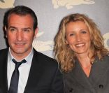 Jean Dujardin et Alexandra Lamy lors de la soirée GQ des hommes de l'année au Ritz à Paris le 18 janvier 2012