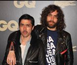 Le duo Justice lors de la soirée GQ des hommes de l'année au Ritz à Paris le 18 janvier 2012