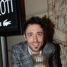 Charlie Winston lors de la soirée GQ des hommes de l'année 2011 au Ritz à Paris le 18 janvier 2012