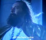 Sébastien Tellier s'est orné d'un  Pépito bleu  pour annonçer tel un messie son album  My God is Blue , première pierre d'un projet visant à changer le rapport de l'humanité au monde...