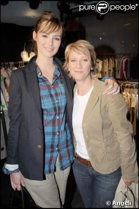Louise Bourgoin et Ariane Massenet à la soirée Sex and the Party, le 29/05/08
