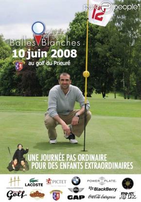 Jérôme Alonzo, parrain de l'opération balles blanches