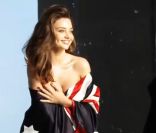 Miranda Kerr se dévoile sexy dans un shooting pour le magazine Grazia. Capture d'écran de la vidéo.